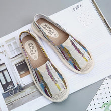 Load image into Gallery viewer, Casual Loafers Slip On Flats Fisherman Shoes Woman Casual Summer Autumn Canvas Espadrilles Ladies Lightweight Shoes Breathable