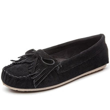 Load image into Gallery viewer, Women Flat Platform Loafers Ladies Elegant Suede Moccasins Fringe Shoes Woman Slip On Tassel Moccasin 2018 Fashion Driving Shoes