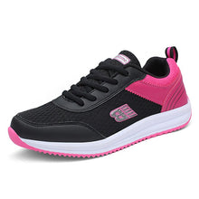 Load image into Gallery viewer, 2019 Sport Shoes Women Flats White Breathable Sneakers Women Casual Ladies Shoes Outdoor Running Trainers Footwear Female