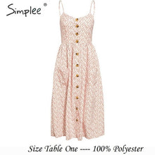 Load image into Gallery viewer, Simplee Elegant button women dress Pocket polka dots yellow cotton midi dress Summer casual female plus size lady beach vestidos