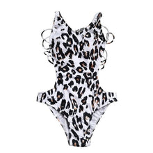 Load image into Gallery viewer, Women's Leopard Print One Piece Beach Swimsuit Swimwear Bathing Monokini Bikini 0704