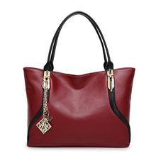 Load image into Gallery viewer, Luxury Women Bag Handbags PU Leather Top-handle Ladies Bags for Women Handbag Designer White Large Female Bag 2019 Tassel Soft