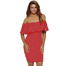 Load image into Gallery viewer, Red-White Dress