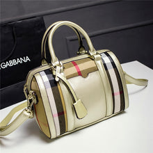 Load image into Gallery viewer, LANKOU Crossbody Bags for Women Luxury Brand Designer Handbags PU Leather Boston Shoulder Bag Female Top Quality Travel Tote Bag