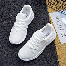 Load image into Gallery viewer, Summer Autumn Women Casual Shoes Breathable Mesh Sneakers White Black Tenis Feminino Casual Womens Sport Shoes Trainers Sneakers