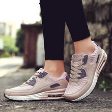 Load image into Gallery viewer, Brand Sneakers 2019 Fashion Air Mesh Women Breathable Fly Knitting Outdoor Walking Shoes Vulcanized Female Wedge Casual Shoes