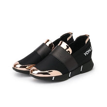 Load image into Gallery viewer, Women Casual Shoes 2018 Platform Wedges Shoes Woman sports Sneakers Spring Autumn Fashion Ladies black students shoes