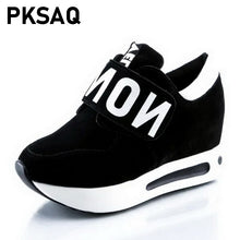 Load image into Gallery viewer, Platform Shoes Women Spring Autumn 2018 New Arrival Designer Black White Fashion Creepers Ladies Flats Shoes Creeper