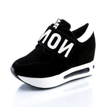 Load image into Gallery viewer, Platform Shoes Women Spring Autumn 2018 New Arrival Designer Black White Fashion Creepers Ladies Flats Shoes Creeper