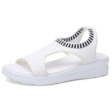 Load image into Gallery viewer, 2019 Summer Women Sandals Flat Platform Breathable Sandals Women Wedge Shoes Casual Sandals Women Flat Big Size